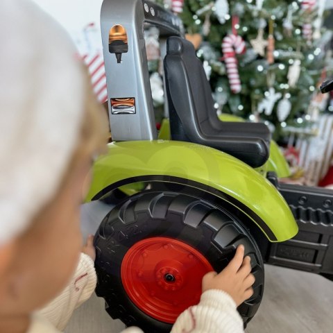 FALK Traktor na Pedały Claas Duży z Przyczepką od 3 lat FALK Traktor na Pedały Claas Duży z Przyczepką od 3 lat