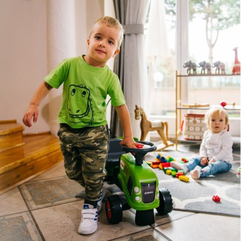 FALK Traktorek Baby Claas Zielony z Przyczepką + akc. od 1 roku FALK Traktorek Baby Claas Zielony z Przyczepką + akc. od 1 roku