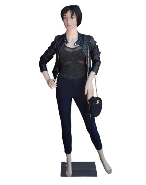 Bituxx Manekin Damski Pełnopostaciowy 175CM Wystawowy Sklepowy Stalowa Podstawa