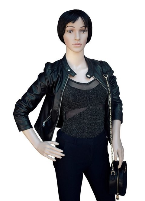 Bituxx Manekin Damski Pełnopostaciowy 175CM Wystawowy Sklepowy Stalowa Podstawa