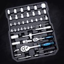 Bituxx Zestaw Narzędzi 1300 el. Walizka na Kółkach Bity Klucze Nasadki Śrubokręty