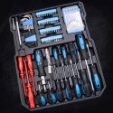Bituxx Zestaw Narzędzi 1300 el. Walizka na Kółkach Bity Klucze Nasadki Śrubokręty