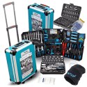 Bituxx Zestaw Narzędzi 1300 el. Walizka na Kółkach Bity Klucze Nasadki Śrubokręty