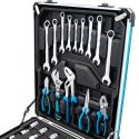 Bituxx Zestaw Narzędzi Warsztatowych 1200 Elementów Walizka Klucze Bity Nasadki