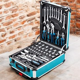 Bituxx Zestaw narzędzi 1200 el walizka na kółkach crv grzechotki klucze