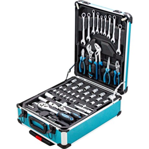 Bituxx Zestaw narzędzi 1200 el walizka na kółkach crv grzechotki klucze