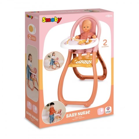 Smoby SMOBY Baby Nurse krzesełko do karmienia