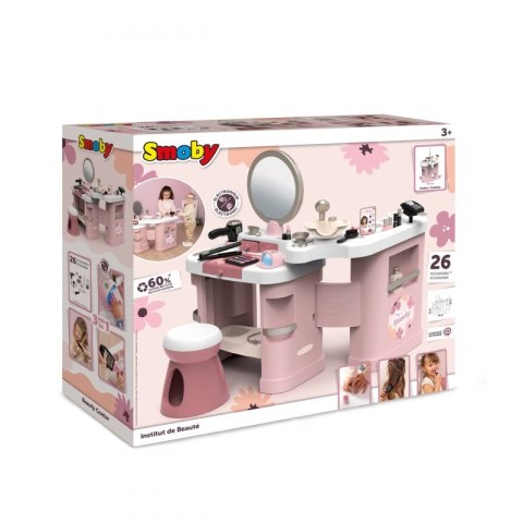 Smoby SMOBY Centrum małej stylistki BEAUTY + 26 akcesoria Fryzjer i kosmetyczka