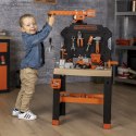 Smoby SMOBY Warsztat z Dźwigiem Black+Decker Bricolo Builder
