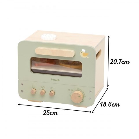 Viga Toys VIGA Drewniana Kuchnia Piekarnik Zestaw do Pieczenia Słodko-Pikantnych Potraw 12akc.