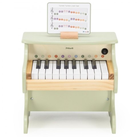 Viga Toys Viga Pianino Zielone Nauka Gry