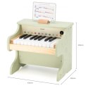 Viga Toys Viga Pianino Zielone Nauka Gry