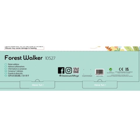 Classic World CLASSIC WORLD Drewniany Pchacz Multifunkcyjny 8w1 "Leśny Chodzik"