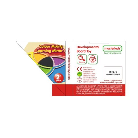 MASTERKIDZ Tablica Edukacyjna Lustro Nauka Mieszania Kolorów MASTERKIDZ Tablica Edukacyjna Lustro Nauka Mieszania Kolorów