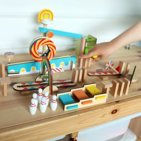 TOOKY TOY Tor Kulkowy Kulodrom Domino TOOKY TOY Tor Kulkowy Kulodrom Domino