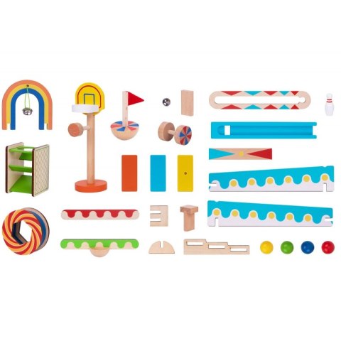 TOOKY TOY Tor Kulkowy Kulodrom Domino TOOKY TOY Tor Kulkowy Kulodrom Domino