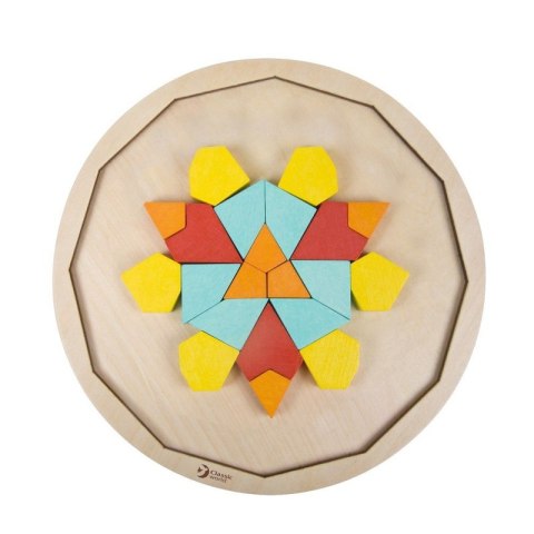 CLASSIC WORLD MONTESSORI Puzzle Mosaic Tangram Patterns Shapes and Colors CLASSIC WORLD MONTESSORI Puzzle Mosaic Tangram Patterns Shapes and Colors