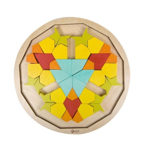 CLASSIC WORLD MONTESSORI Puzzle Mosaic Tangram Patterns Shapes and Colors CLASSIC WORLD MONTESSORI Puzzle Mosaic Tangram Patterns Shapes and Colors
