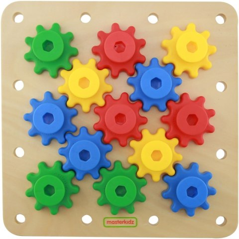 MASTERKIDZ Koła Zębate Zbuduj Własny Mechanizm Tablica Montessori MASTERKIDZ Koła Zębate Zbuduj Własny Mechanizm Tablica Montessori