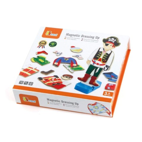 Viga Drewniana Układanka Magnetyczna Ubieranka Edukacyjna 8 Postaci Viga Drewniana Układanka Magnetyczna Ubieranka Edukacyjna 8 Postaci