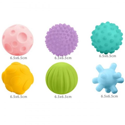 WOOPIE BABY Klocki Sensoryczne do Ściskania 6 el. WOOPIE BABY Klocki Sensoryczne do Ściskania 6 el.