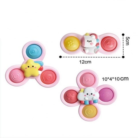 WOOPIE BABY Kosmiczny Spinner Pop-it Zabawka Sensoryczna Wymienne 3 szt Różowy. WOOPIE BABY Kosmiczny Spinner Pop-it Zabawka Sensoryczna Wymienne 3 szt Różowy.