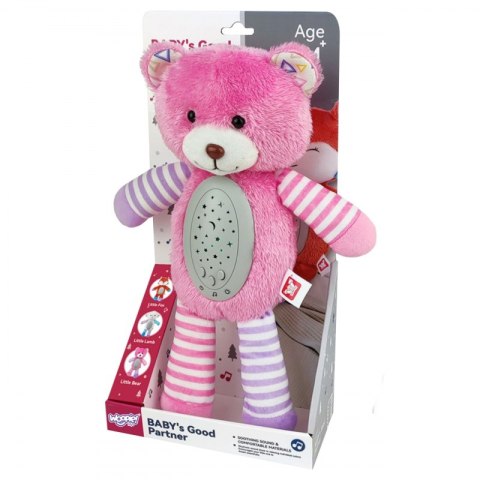 WOOPIE BABY Przytulanka Usypiacz Projektor 2w1 Różowy Miś - 10 Kołysanek WOOPIE BABY Przytulanka Usypiacz Projektor 2w1 Różowy Miś - 10 Kołysanek