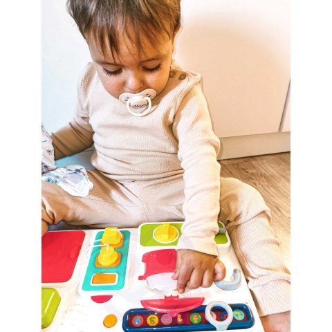 WOOPIE BABY Tablica Manipulacyjna Kuchnia Zegar z Efektami Dźwiękowymi i Świetlnymi Montessori WOOPIE BABY Tablica Manipulacyjna Kuchnia Zegar z Efektami Dźwiękowymi i Świetlnymi Montessori