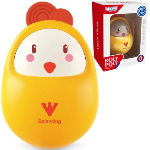 WOOPIE BABY Wańka Wstańka Kurczak z Melodyjkami WOOPIE BABY Wańka Wstańka Kurczak z Melodyjkami