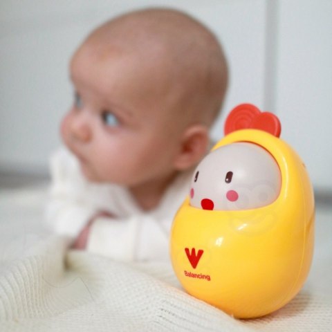 WOOPIE BABY Wańka Wstańka Kurczak z Melodyjkami WOOPIE BABY Wańka Wstańka Kurczak z Melodyjkami