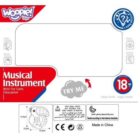 WOOPIE BABY Zabawka Muzyczna Pianinko Gryzaczek Pelikan 3w1 WOOPIE BABY Zabawka Muzyczna Pianinko Gryzaczek Pelikan 3w1