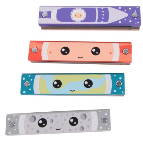 CLASSIC WORLD Drewniana Harmonijka Ustna dla Dzieci 1 szt. CLASSIC WORLD Drewniana Harmonijka Ustna dla Dzieci 1 szt.