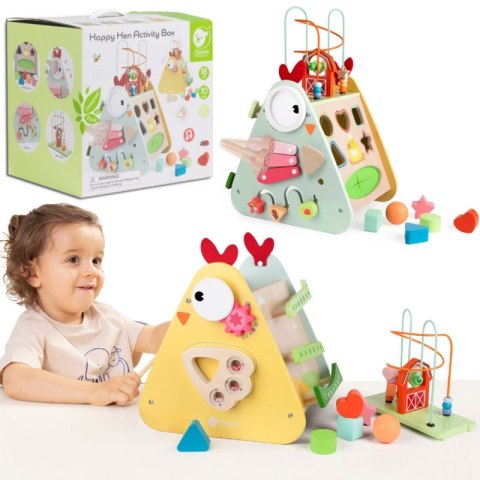 CLASSIC WORLD Kostka Montessori 10w1 Szczęśliwa Farma XXL CLASSIC WORLD Kostka Montessori 10w1 Szczęśliwa Farma XXL