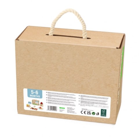 TOOKY TOY Box Pudełko XXL Montessori Edukacyjne 6w1 Sensoryczne5-6 Mies TOOKY TOY Box Pudełko XXL Montessori Edukacyjne 6w1 Sensoryczne5-6 Mies