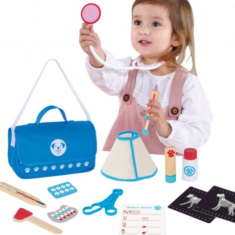 Tooky Toy Zestaw Weterynarza Torba 17el. Tooky Toy Zestaw Weterynarza Torba 17el.